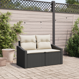 2-Sitzer Garten Sofa mit...