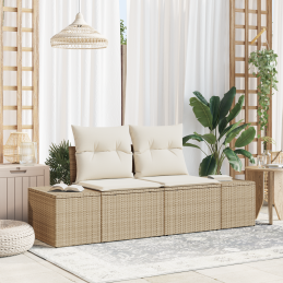 2-Sitzer Garten-Sofa mit...