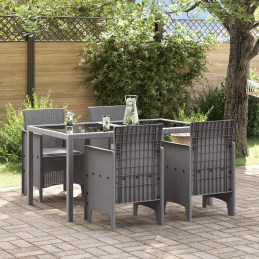 Gartenstühle mit Kissen 4...