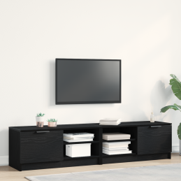 TV-Schrank 2 Stück Schwarz...