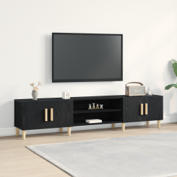 TV Schrank Schwarz Eiche...