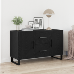Sideboard Schwarz Eiche...