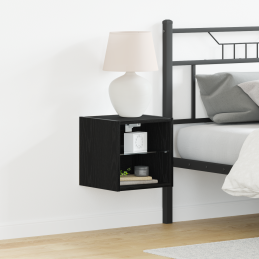 LED TV Schrank Schwarz...