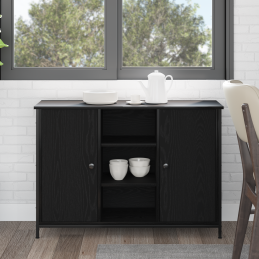 Sideboard Schwarz Eiche...
