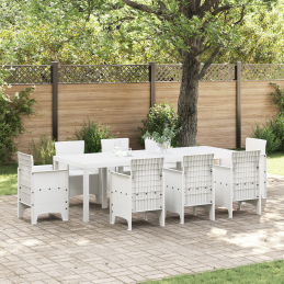 Gartentisch Weiß 250x100x73...