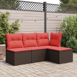 Gartenhocker mit Kissen...