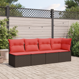 Gartensofa mit Kissen...