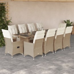 11-tlg. Garten-Bistro-Set...