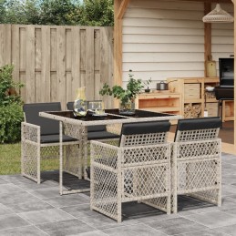 5-tlg. Garten-Essgruppe mit...