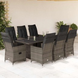 9-tlg. Garten-Essgruppe mit...