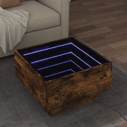 LED-Couchtisch Räuchereiche...
