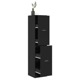 Apothekerschrank Schwarz...