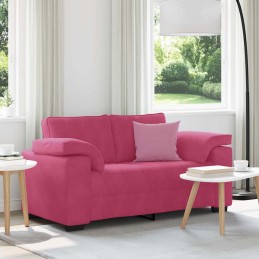 Zweisitzer-Sofa Weinrot 120...
