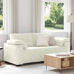 Zweisitzer-Sofa Creme 140...