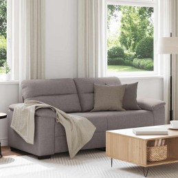 2-Sitzer-Sofa Taupe 140 cm...