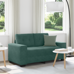 Zweisitzer-Sofa Dunkelgrün...