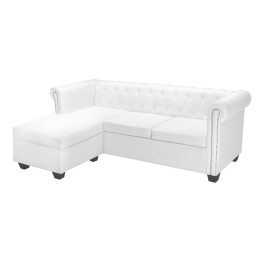 Chesterfield-Sofa in L-Form...
