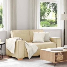 2-Sitzer Sofa Creme 120 cm...