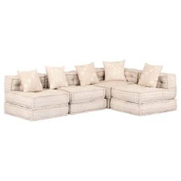 4-Sitzer Modularer Pouf...