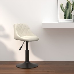Barhocker Creme Samt