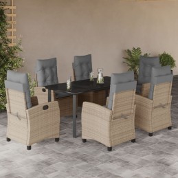 7-tlg. Garten-Essgruppe mit...