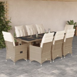 9-tlg. Garten-Bistro-Set...