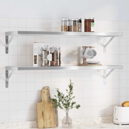 Wandregale 2 Stk. 100x30 cm...