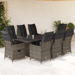 9-tlg. Garten-Essgruppe mit...