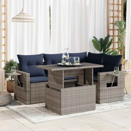 5tlg. Garten-Sofagarnitur...