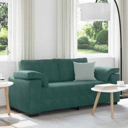 Zweisitzer-Sofa Dunkelgrün...