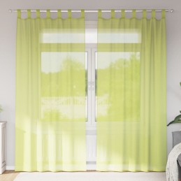Voile Vorhänge mit Lasche 2...