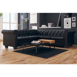 Chesterfield-Ecksofa...