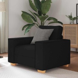 Sofa Stuhl Schwarz 60 cm Stoff