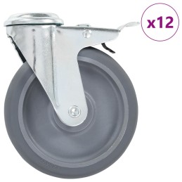 12 Stk. Lenkrollen mit...