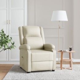 Relaxsessel Weiß Kunstleder