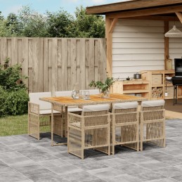 7-tlg. Garten-Essgruppe mit...