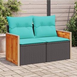 Gartensofa mit Kissen...
