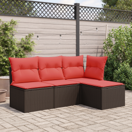Gartenhocker mit Kissen...