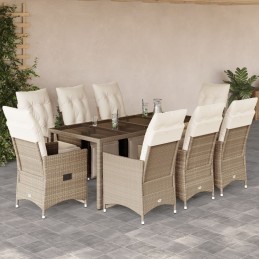 9-tlg. Garten-Bistro-Set...