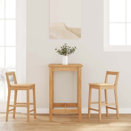 Barhocker 2 Stk. Natur...