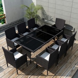 9-tlg. Garten-Essgruppe mit...