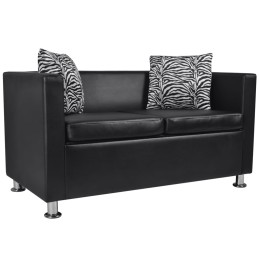 Sofa 2-Sitzer Kunstleder...