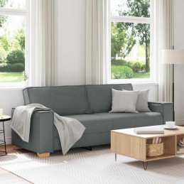 3-Sitzer-Sofa Dunkelgrau...