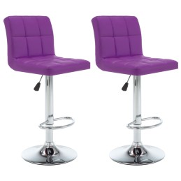 Barhocker 2 Stk. Lila...