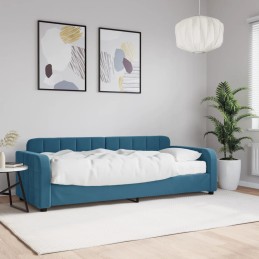 Tagesbett mit Matratze Blau...