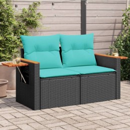 Gartensofa mit Kissen...
