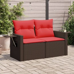 Gartensofa mit Kissen...