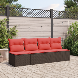 Gartensofa mit Kissen...