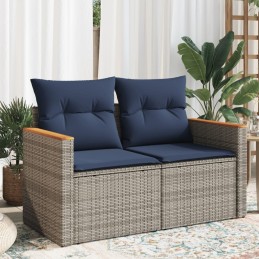 Gartensofa mit Kissen...