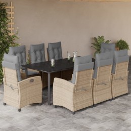 9-tlg. Garten-Essgruppe mit...